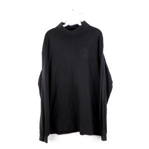 Vintage 90s Streetwear Blank Turtleneck Sweater